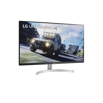 Monitor LG 32UN500P-W 31,5", VA, UHD, 3840 x 2160, 16:9, 4 ms, 350 cd/m², 60 Hz, Ilość portów HDMI 2 Monitor LG 32UN500P-W 31,5", VA, UHD, 3840 x 2160, 16:9, 4 ms, 350 cd/m², 60 Hz, Ilość portów HDMI 2
