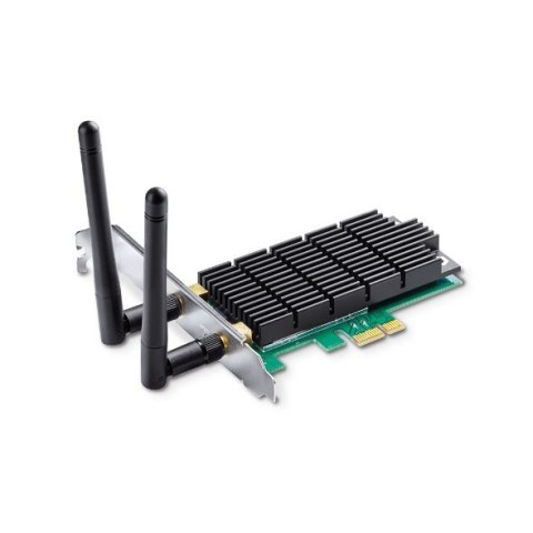 TP-LINK Archer T6E, Dual Band PCI Express Adapter 2.4GHz/5GHz, 802.11ac, 400+867 Mbps, 2xDetachable antennas TP-LINK Archer T6E, Dual Band PCI Express Adapter 2.4GHz/5GHz, 802.11ac, 400+867 Mbps, 2xDetachable antennas