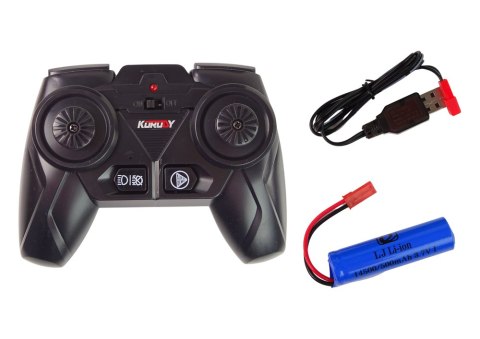 Traktor Zdalnie Sterowany R/C Czarny 2,4G Metal Traktor Zdalnie Sterowany R/C Czarny 2,4G Metal