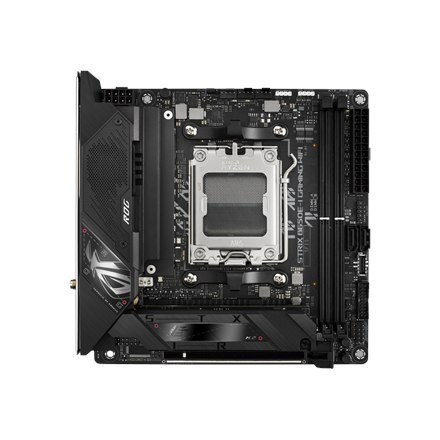 Asus ROG STRIX B650E-I GAMING WIFI Rodzina procesorów AMD, Gniazdo procesora AM5, DDR5 DIMM, Gniazda pamięci 2, Obsługiwane inte