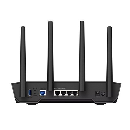 Asus Wireless Wifi 6 AX4200 Dual Band Gigabit Router TUF-AX4200 802.11ax, 10/100/1000 Mbit/s, Ethernet LAN (RJ-45) porty 4, Ante Asus Wireless Wifi 6 AX4200 Dual Band Gigabit Router TUF-AX4200 802.11ax, 10/100/1000 Mbit/s, Ethernet LAN (RJ-45) porty 4, Ante