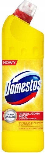 Domestos Przedłużona Moc Citrus Fresh Żel Do WC 750ml Domestos Przedłużona Moc Citrus Fresh Żel Do WC 750ml