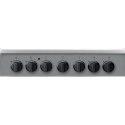 INDESIT Kuchenka IS5G5PHX/E Płyta grzewcza typ gaz, Piekarnik typ elektryczny, Stal nierdzewna, Szerokość 50 cm, Grillowanie, 60