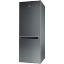INDESIT Refrigerator LI6 S1E X Energy efficiency class F, Free standing, Combi, Height 158.8 cm, Fridge net capacity 197 L, Free