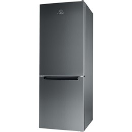 INDESIT Refrigerator LI6 S1E X Energy efficiency class F, Free standing, Combi, Height 158.8 cm, Fridge net capacity 197 L, Free