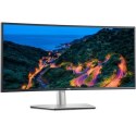 Monitor z zakrzywionym koncentratorem USB-C Dell U3423WE 34,14", IPS, WQHD, 3440 x 1440, 21:9, 5 ms, 300 cd/m², biały, 60 Hz, li