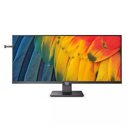 Philips Hub USB-C Monitor 40B1U5600/00 40 ", IPS, WQHD, 3440 x 1440, 21:9, 4 ms, 500 cd/m², Czarny, 120 Hz, Liczba portów HDMI 1