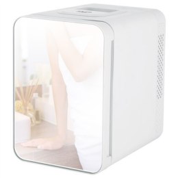 Adler Mini lodówka z lustrem AD 8085 Wolnostojąca, Spiżarnia, Wysokość 27 cm, Pojemność netto lodówki 4 L, Biały
