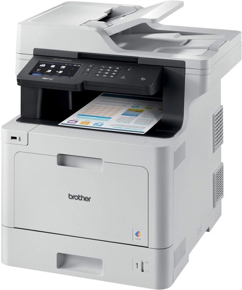 Brother MFC-L8900CDW Colour, Laser, Multifunctional Printer, A4, Wi-Fi, White