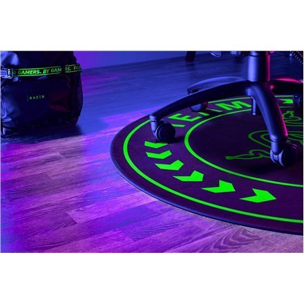 Razer Team Razer mata podłogowa czarno-zielona Razer Team Razer mata podłogowa czarno-zielona