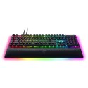 Razer mechaniczna klawiatura do gier BlackWidow V4 Pro RGB LED light, NORD, przewodowa, czarny, żółte przełączniki, klawiatura n