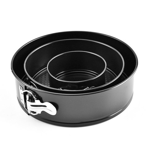 TORTOWNICE FORMY DO PIECZENIA 3 SZT. 24/26/28cm E-8013 TORTOWNICE FORMY DO PIECZENIA 3 SZT. 24/26/28cm E-8013