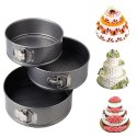 TORTOWNICE FORMY DO PIECZENIA 3 SZT. 24/26/28cm E-8013