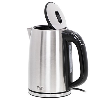 Adler Kettle AD 1340 Electric, 2200 W, 1.7 L, Stainless steel, 360? rotational base, Inox Adler Kettle AD 1340 Electric, 2200 W, 1.7 L, Stainless steel, 360? rotational base, Inox