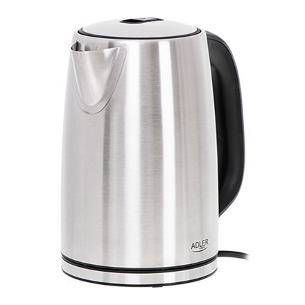 Adler Kettle AD 1340 Electric, 2200 W, 1.7 L, Stainless steel, 360? rotational base, Inox Adler Kettle AD 1340 Electric, 2200 W, 1.7 L, Stainless steel, 360? rotational base, Inox