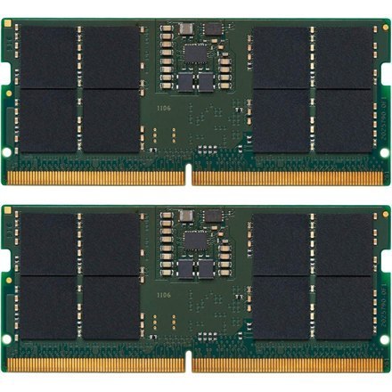 Kingston KVR56S46BS8K2-32 32 zestaw (16 GB x 2) GB, DDR5, 5600 MHz, notebook, numer rejestracyjny, nr ECC, 2x16 GB Kingston KVR56S46BS8K2-32 32 zestaw (16 GB x 2) GB, DDR5, 5600 MHz, notebook, numer rejestracyjny, nr ECC, 2x16 GB
