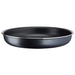 TEFAL Zestaw patelni L1589132 Ingenio XL Force Frying, Średnica 24/28 cm, Zdejmowany uchwyt, Czarny