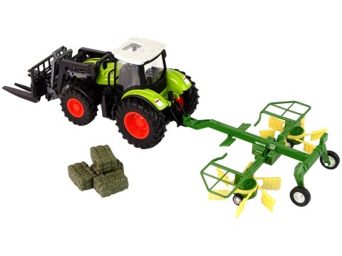 Zestaw Traktor R/C Maszyny Rolnicze 2,4G Zgrabiarka Akcesoria Zestaw Traktor R/C Maszyny Rolnicze 2,4G Zgrabiarka Akcesoria