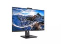 Philips LCD monitor with USB-C Dock 326P1H/00 31.5 ", QHD, 2560 x 1440 pixels, IPS, 16:9, Black, 4 ms, 350 cd/m?, 75 Hz, W-LED