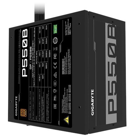 Gigabyte GP-P550B 550 W, 80 PLUS Bronze certified Gigabyte GP-P550B 550 W, 80 PLUS Bronze certified