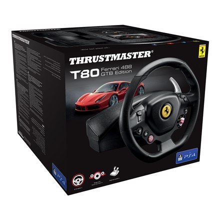 Kierownica Thrustmaster T80 Ferrari 488 GTB Edition Kierownica Thrustmaster T80 Ferrari 488 GTB Edition