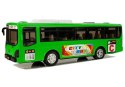 Muzyczny Autobus z Napędem Frykcyjnym i światłami Zielony