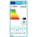 Okap Bosch DUL63CC20 Seria 4 do zabudowy, klasa efektywności energetycznej D, szerokość 60 cm, 350 m³/h, mechaniczny, biały, LED