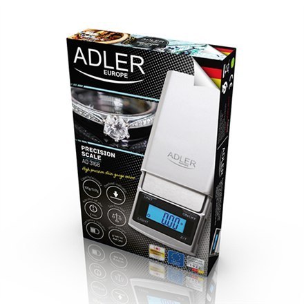 Adler Precision Scale AD 3168 Dokładność 0,01 g, srebrny Adler Precision Scale AD 3168 Dokładność 0,01 g, srebrny