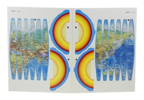 Puzzle Przestrzenne 3D Globus Kula Ziemska Puzzle Przestrzenne 3D Globus Kula Ziemska