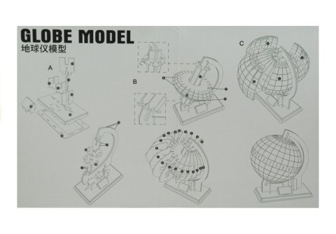 Puzzle Przestrzenne 3D Globus Kula Ziemska Puzzle Przestrzenne 3D Globus Kula Ziemska