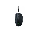 Razer Naga V2 Pro Gaming Mouse, oświetlenie LED RGB, 2.4GHz, Bluetooth, bezprzewodowa, czarna