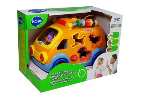 Autobus Dla Malucha Sorter z Liczydłem Edukacyjny Autobus Dla Malucha Sorter z Liczydłem Edukacyjny