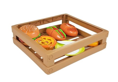 Zestaw Do Krojenia Burger na Rzepy w Skrzyni Zestaw Do Krojenia Burger na Rzepy w Skrzyni