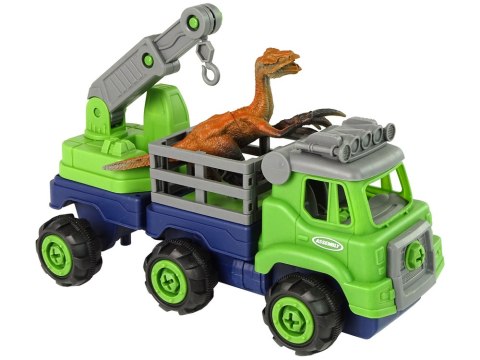 Ciężarówka Transport Dinozaury Dźwig Wkrętarka Śrubokręt Do Rozkręcania Ciężarówka Transport Dinozaury Dźwig Wkrętarka Śrubokręt Do Rozkręcania