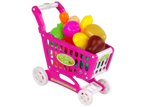 Kasa Sklepowa Kalkulator Wózek Różowa Produkty Spożywcze Kasa Sklepowa Kalkulator Wózek Różowa Produkty Spożywcze