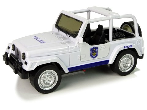 Samochód Terenowy Auto Policyjne Białe Samochód Terenowy Auto Policyjne Białe