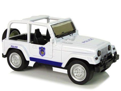Samochód Terenowy Auto Policyjne Białe Samochód Terenowy Auto Policyjne Białe