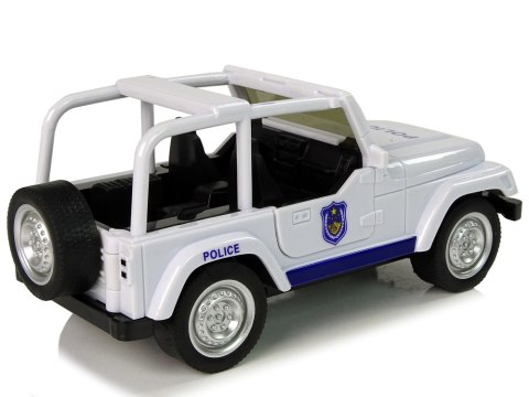 Samochód Terenowy Auto Policyjne Białe Samochód Terenowy Auto Policyjne Białe