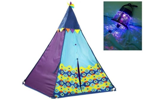 Kolorowy Namiot Tipi z Projektorem Kolorowy Namiot Tipi z Projektorem