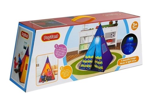 Kolorowy Namiot Tipi z Projektorem Kolorowy Namiot Tipi z Projektorem