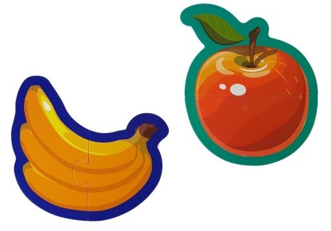 Puzzle Edukacyjne Dla Niemowląt Owoce 5 Części 40 Elementów Puzzle Edukacyjne Dla Niemowląt Owoce 5 Części 40 Elementów