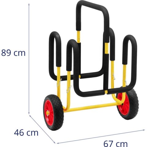 Wózek transportowy podwójny na 2 deski SUP Wózek transportowy podwójny na 2 deski SUP