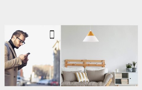 Dotykowy włącznik światła przełącznik przycisk WiFi 433 MHz RF czarny T3EU1C-TX Dotykowy włącznik światła przełącznik przycisk WiFi 433 MHz RF czarny T3EU1C-TX