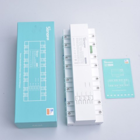 Inteligentny przełącznik miernik zużycia prądu mocy WiFi Ethernet SPM-4Relay Inteligentny przełącznik miernik zużycia prądu mocy WiFi Ethernet SPM-4Relay