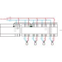 Inteligentny przełącznik miernik zużycia prądu mocy WiFi Ethernet SPM-4Relay
