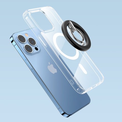 Uchwyt samochodowy to telefonu magnetyczny ring podstawka czarny Uchwyt samochodowy to telefonu magnetyczny ring podstawka czarny