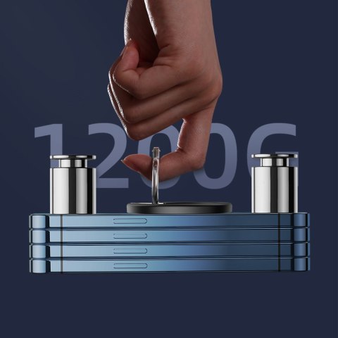 Uchwyt samochodowy to telefonu magnetyczny ring podstawka czarny Uchwyt samochodowy to telefonu magnetyczny ring podstawka czarny