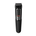 Philips Trymer do twarzy i włosów MG3740/15 9-w-1 bezprzewodowy, czarny, Czas pracy (maks.) 60 min.