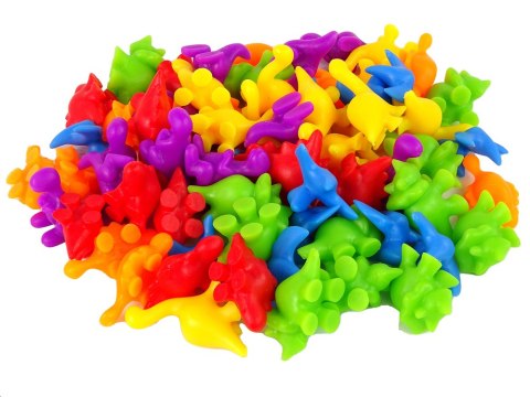 Zabawka Edukacyjna Dinozaury Karty Zadań Liczenie Sorter 72 Elementy Zabawka Edukacyjna Dinozaury Karty Zadań Liczenie Sorter 72 Elementy