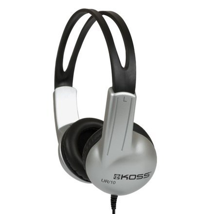 Koss Headphones UR10 Wired, On-Ear, 3,5 mm, Silver/Black Koss Headphones UR10 Wired, On-Ear, 3,5 mm, Silver/Black